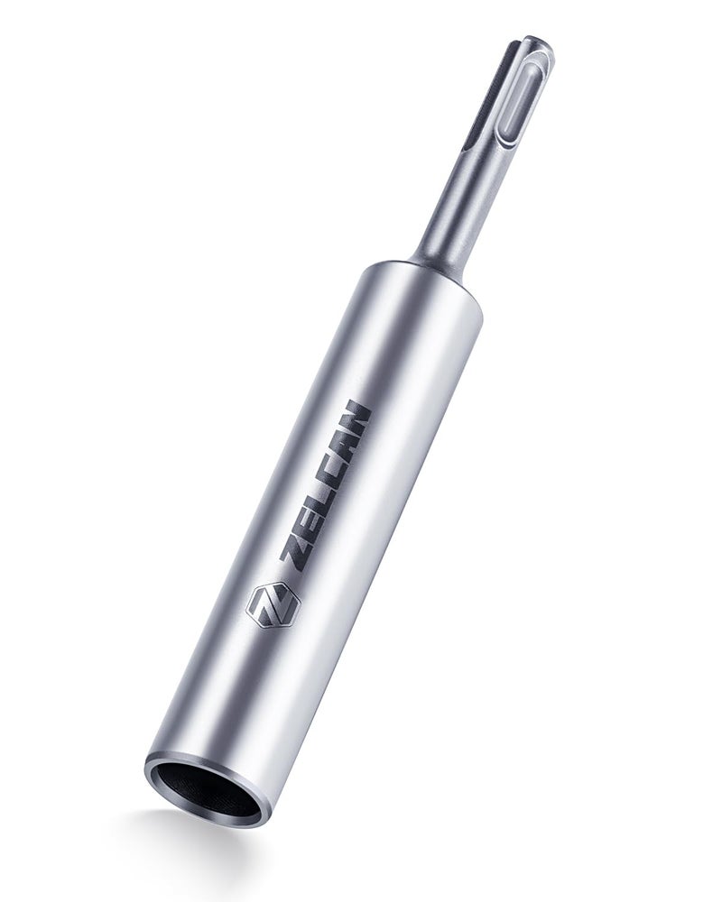 ZELCAN SDS Plus Ground Rod Driver, Heavy Duty Ground Rod Bit Driver for 5/8 Inch & 3/4 Inch Grounding Rods, Compatible with Bosch Dewalt Milwaukee Hilti and All SDS-Plus Rotary Hammer Drills - Image 1